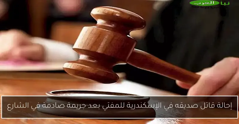 إحالة قاتل صديقه في الإسكندرية للمفتي بعد جريمة صادمة في الشارع