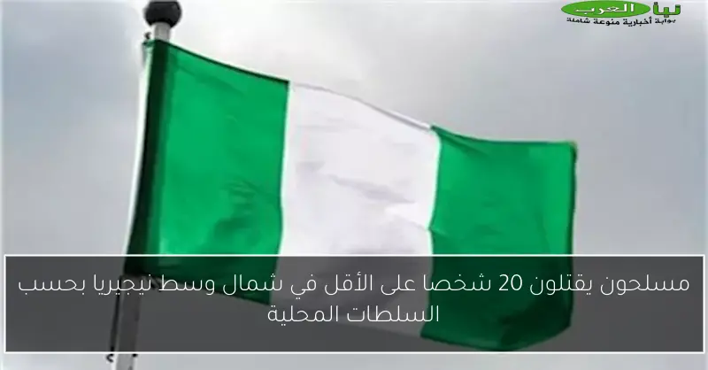 مسلحون يقتلون 20 شخصا على الأقل في شمال وسط نيجيريا بحسب السلطات المحلية