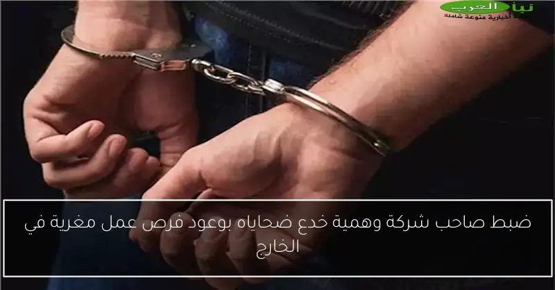 ضبط صاحب شركة وهمية خدع ضحاياه بوعود فرص عمل مغرية في الخارج