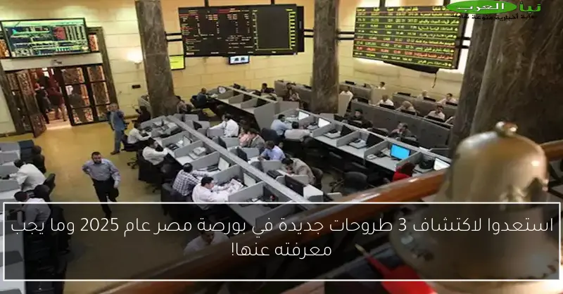 استعدوا لاكتشاف 3 طروحات جديدة في بورصة مصر عام 2025 وما يجب معرفته عنها!