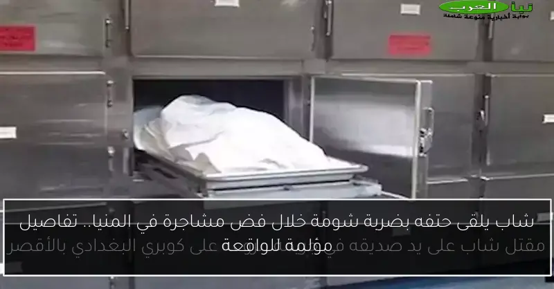 شاب يلقى حتفه بضربة شومة خلال فض مشاجرة في المنيا.. تفاصيل مؤلمة للواقعة