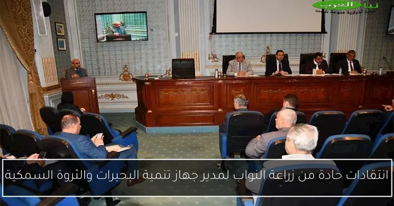 انتقادات حادة من زراعة النواب لمدير جهاز تنمية البحيرات والثروة السمكية