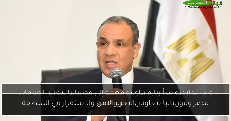 مصر وموريتانيا تتعاونان لتعزيز الأمن والاستقرار في المنطقة