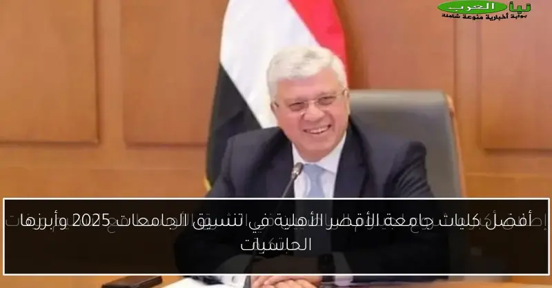 أفضل كليات جامعة الأقصر الأهلية في تنسيق الجامعات 2025 وأبرزها الحاسبات