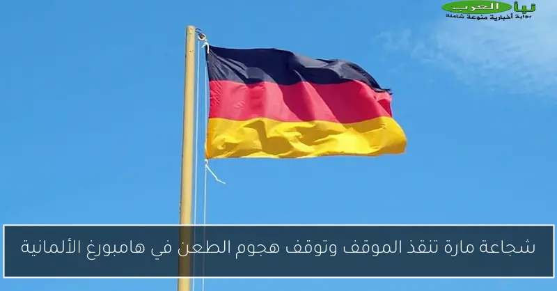 شجاعة مارة تنقذ الموقف وتوقف هجوم الطعن في هامبورغ الألمانية
