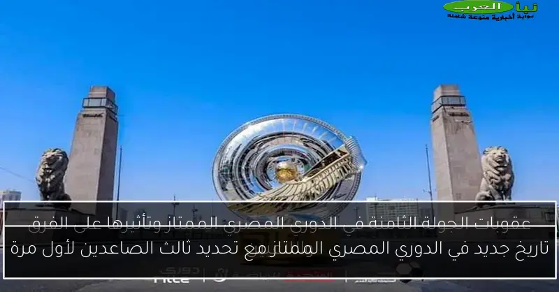 تاريخ جديد في الدوري المصري الممتاز مع تحديد ثالث الصاعدين لأول مرة