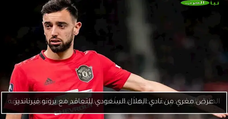 عرض مغري من نادي الهلال السعودي للتعاقد مع برونو فيرنانديز