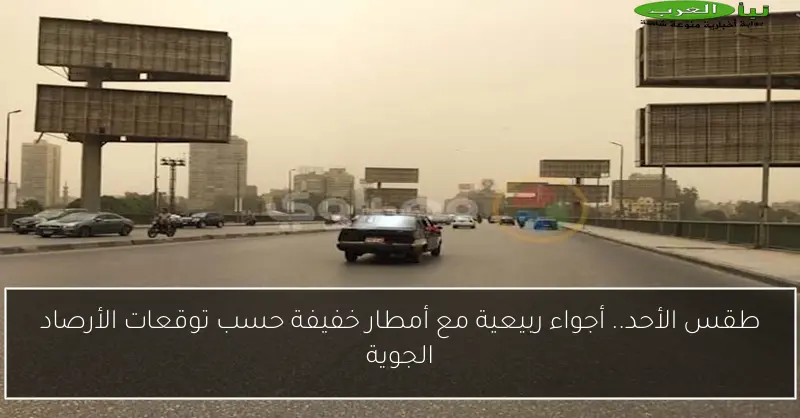 طقس الأحد.. أجواء ربيعية مع أمطار خفيفة حسب توقعات الأرصاد الجوية