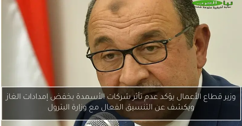 وزير قطاع الأعمال يؤكد عدم تأثر شركات الأسمدة بخفض إمدادات الغاز ويكشف عن التنسيق الفعال مع وزارة البترول