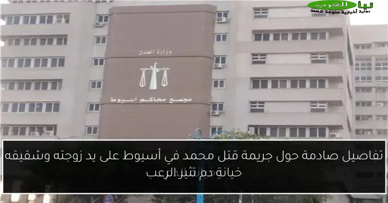 تفاصيل صادمة حول جريمة قتل محمد في أسيوط على يد زوجته وشقيقه خيانة دم تثير الرعب