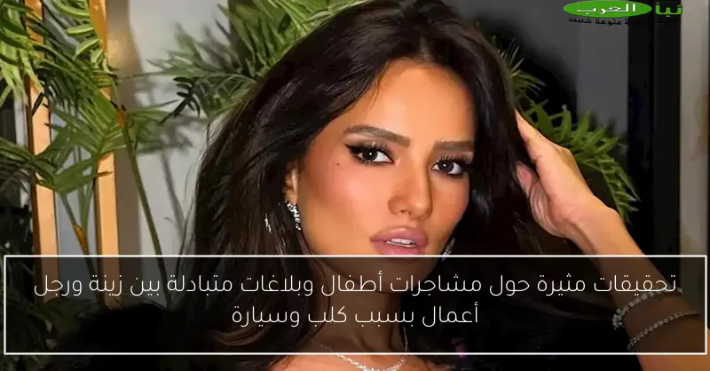 تحقيقات مثيرة حول مشاجرات أطفال وبلاغات متبادلة بين زينة ورجل أعمال بسبب كلب وسيارة