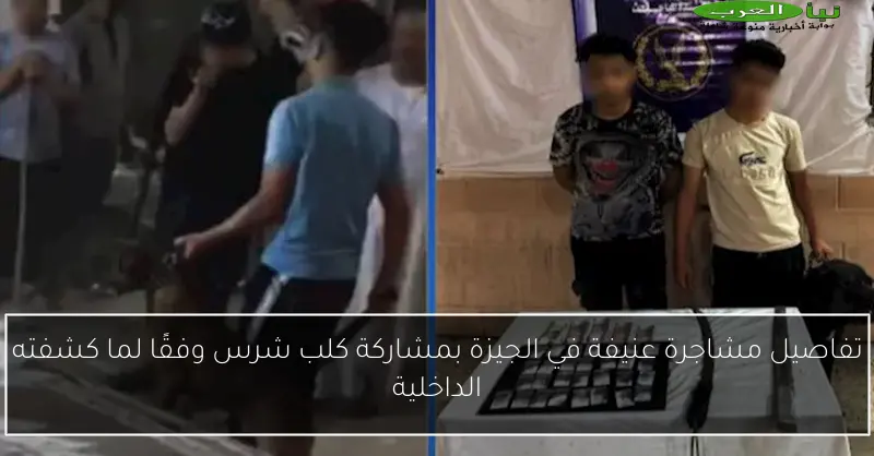تفاصيل مشاجرة عنيفة في الجيزة بمشاركة كلب شرس وفقًا لما كشفته الداخلية
