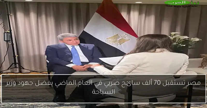 مصر تستقبل 70 ألف سائح صربي في العام الماضي بفضل جهود وزير السياحة