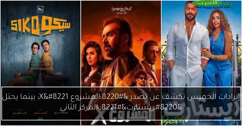إيرادات الخميس تكشف عن تصدر “المشروع X” بينما يحتل “ريستارت” المركز الثاني