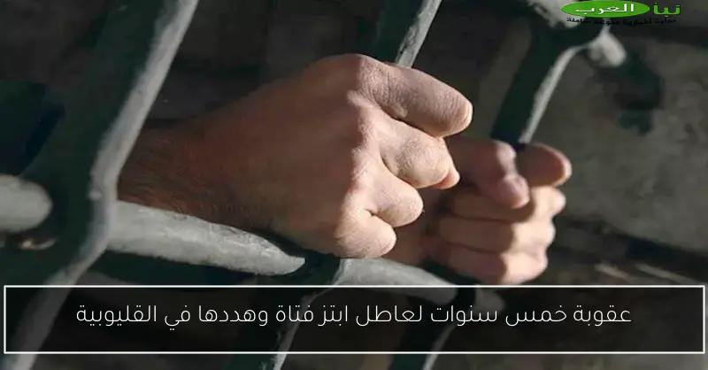 عقوبة خمس سنوات لعاطل ابتز فتاة وهددها في القليوبية