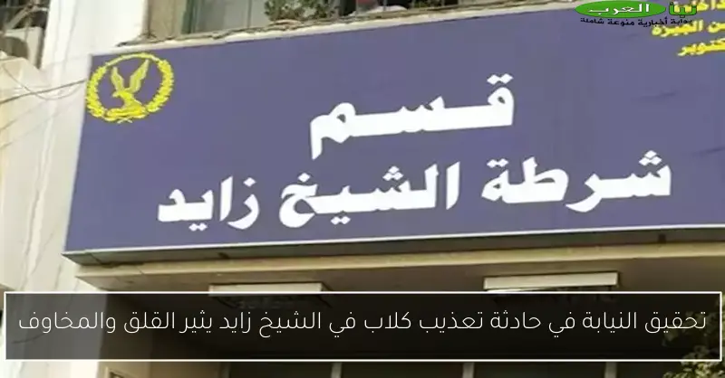 تحقيق النيابة في حادثة تعذيب كلاب في الشيخ زايد يثير القلق والمخاوف