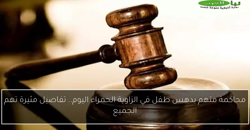 محاكمة متهم بدهس طفل في الزاوية الحمراء اليوم.. تفاصيل مثيرة تهم الجميع