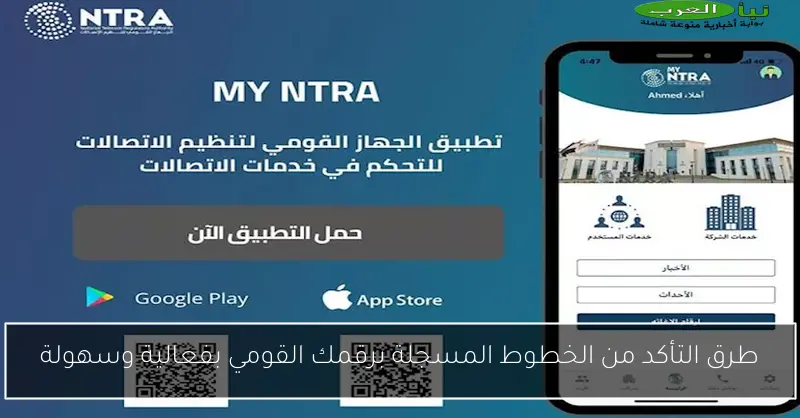 طرق التأكد من الخطوط المسجلة برقمك القومي بفعالية وسهولة