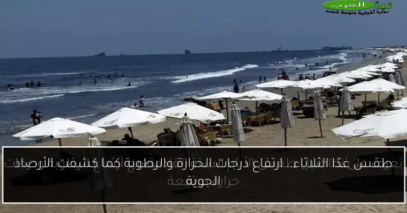 طقس غدًا الثلاثاء.. ارتفاع درجات الحرارة والرطوبة كما كشفت الأرصاد الجوية