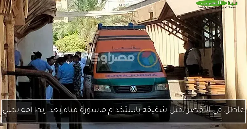 عاطل في الأقصر يقتل شقيقه باستخدام ماسورة مياه بعد ربط أمه بحبل