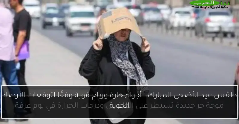 طقس عيد الأضحى المبارك.. أجواء حارة ورياح قوية وفقًا لتوقعات الأرصاد الجوية