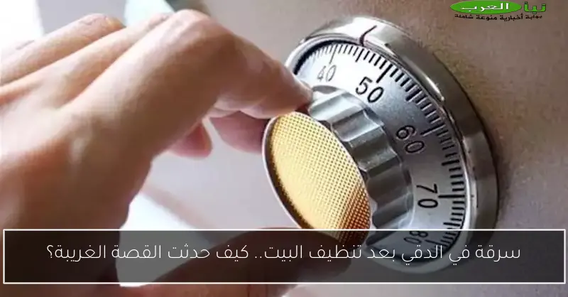 سرقة في الدقي بعد تنظيف البيت.. كيف حدثت القصة الغريبة؟