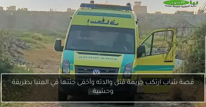 قصة شاب ارتكب جريمة قتل والدته وأخفى جثتها في المنيا بطريقة وحشية