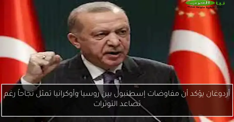 أردوغان يؤكد أن مفاوضات إسطنبول بين روسيا وأوكرانيا تمثل نجاحاً رغم تصاعد التوترات