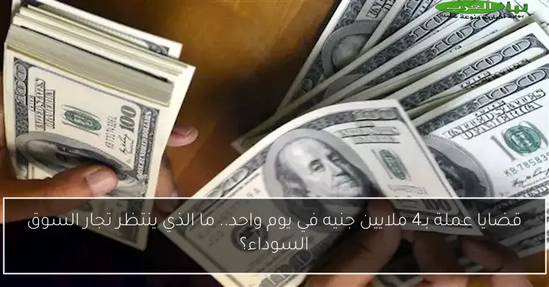 قضايا عملة بـ4 ملايين جنيه في يوم واحد.. ما الذي ينتظر تجار السوق السوداء؟