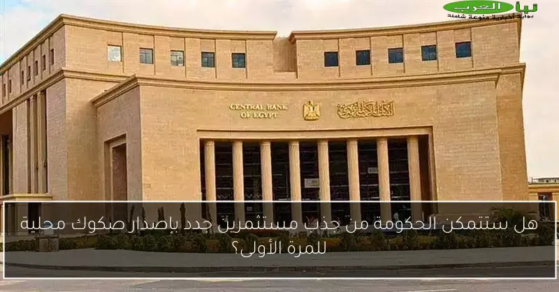 هل ستتمكن الحكومة من جذب مستثمرين جدد بإصدار صكوك محلية للمرة الأولى؟
