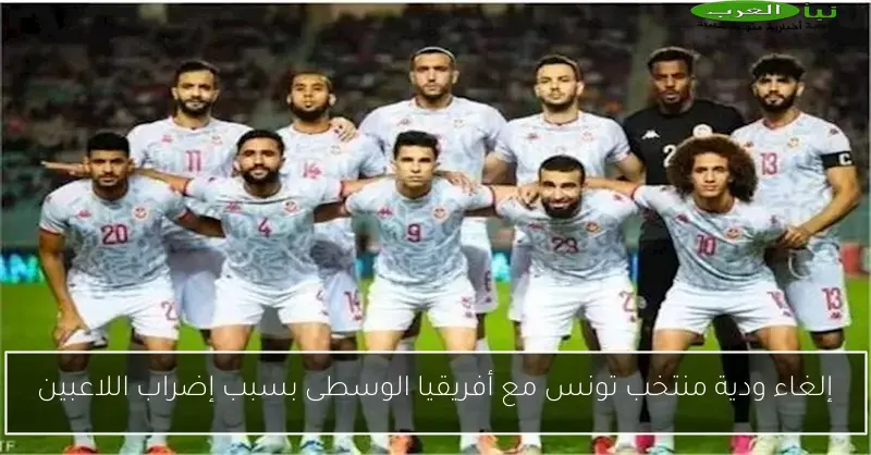 إلغاء ودية منتخب تونس مع أفريقيا الوسطى بسبب إضراب اللاعبين