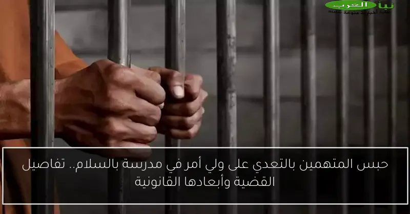 حبس المتهمين بالتعدي على ولي أمر في مدرسة بالسلام.. تفاصيل القضية وأبعادها القانونية