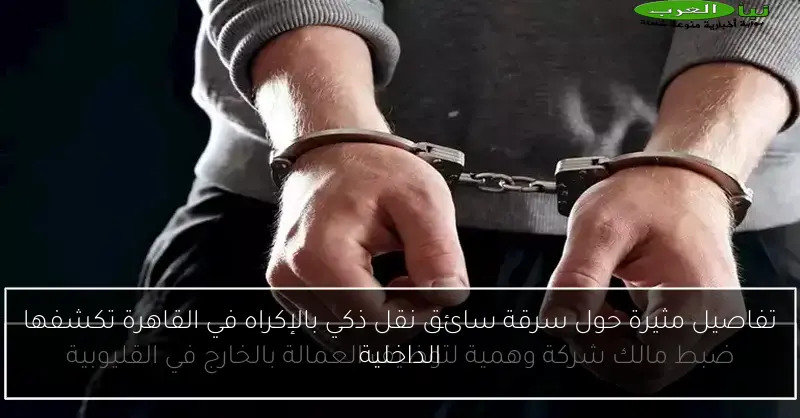 تفاصيل مثيرة حول سرقة سائق نقل ذكي بالإكراه في القاهرة تكشفها الداخلية