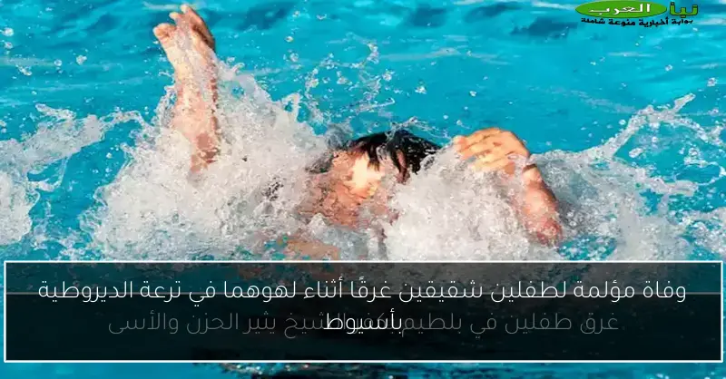 وفاة مؤلمة لطفلين شقيقين غرقًا أثناء لهوهما في ترعة الديروطية بأسيوط