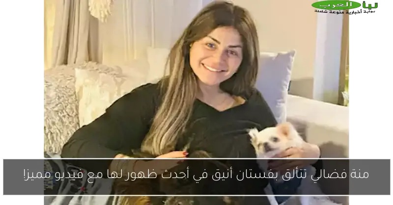 منة فضالي تتألق بفستان أنيق في أحدث ظهور لها مع فيديو مميز!