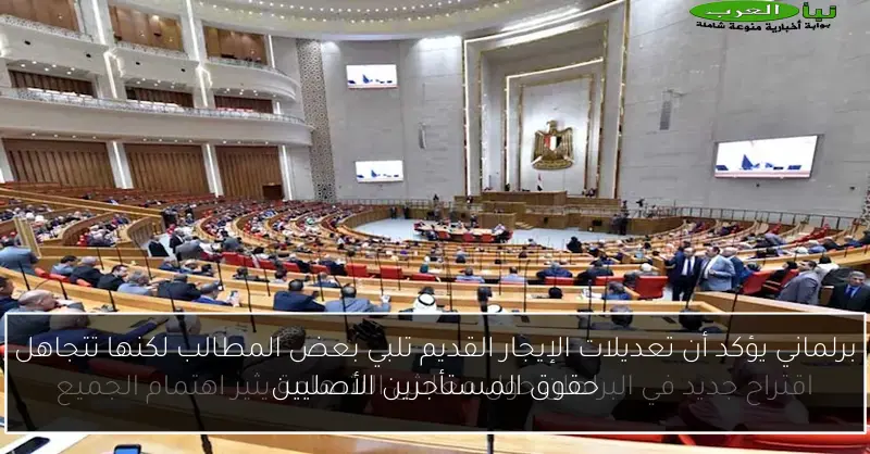 برلماني يؤكد أن تعديلات الإيجار القديم تلبي بعض المطالب لكنها تتجاهل حقوق المستأجرين الأصليين