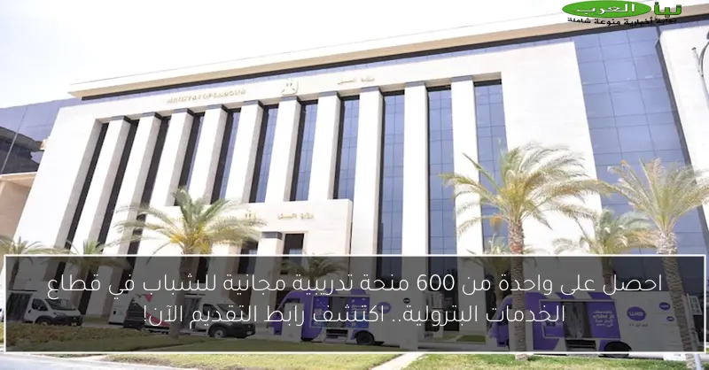 احصل على واحدة من 600 منحة تدريبية مجانية للشباب في قطاع الخدمات البترولية.. اكتشف رابط التقديم الآن!