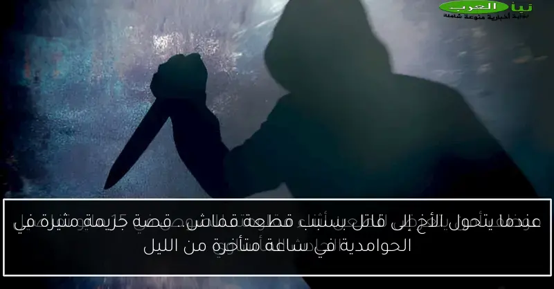 عندما يتحول الأخ إلى قاتل بسبب قطعة قماش.. قصة جريمة مثيرة في الحوامدية في ساعة متأخرة من الليل