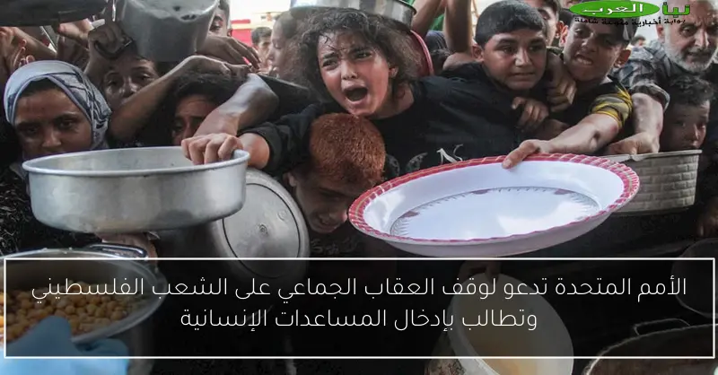 الأمم المتحدة تدعو لوقف العقاب الجماعي على الشعب الفلسطيني وتطالب بإدخال المساعدات الإنسانية