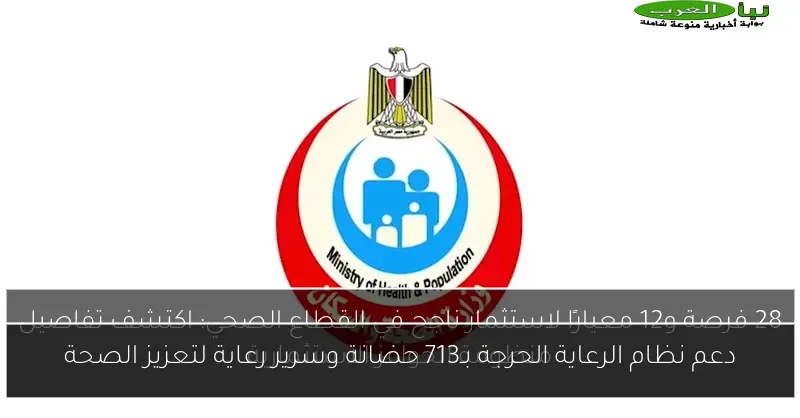 دعم نظام الرعاية الحرجة بـ713 حضانة وسرير رعاية لتعزيز الصحة