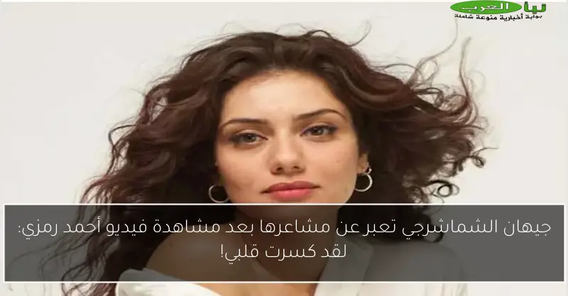 جيهان الشماشرجي تعبر عن مشاعرها بعد مشاهدة فيديو أحمد رمزي: لقد كسرت قلبي!