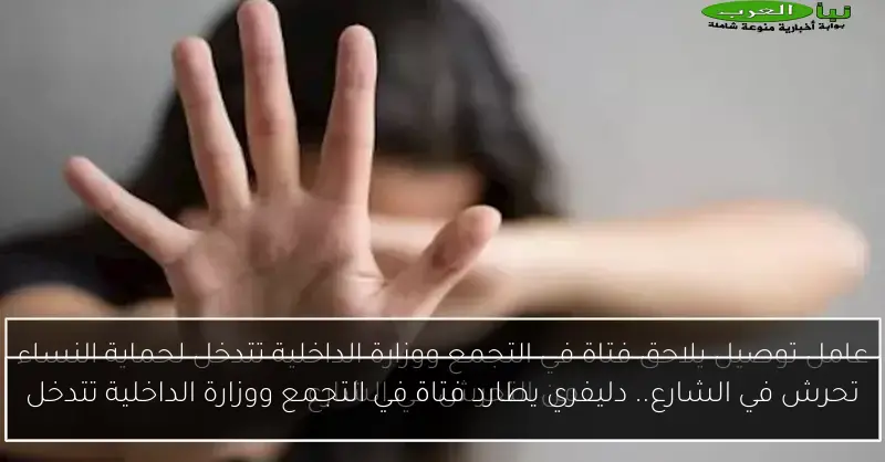 تحرش في الشارع.. دليفري يطارد فتاة في التجمع ووزارة الداخلية تتدخل
