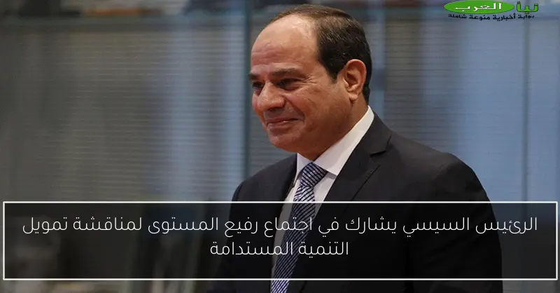 الرئيس السيسي يشارك في اجتماع رفيع المستوى لمناقشة تمويل التنمية المستدامة