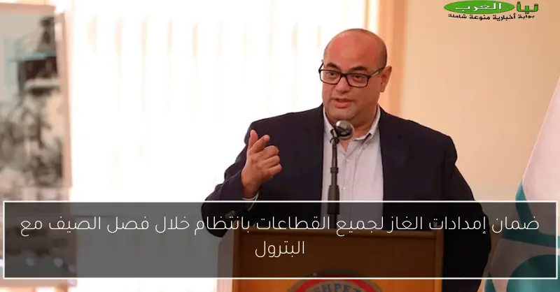 ضمان إمدادات الغاز لجميع القطاعات بانتظام خلال فصل الصيف مع البترول