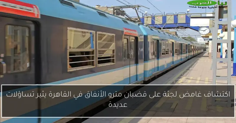 اكتشاف غامض لجثة على قضبان مترو الأنفاق في القاهرة يثير تساؤلات عديدة