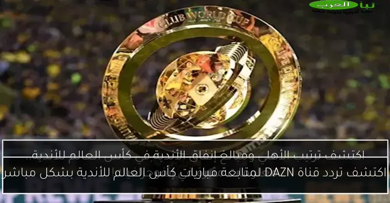 اكتشف تردد قناة DAZN لمتابعة مباريات كأس العالم للأندية بشكل مباشر
