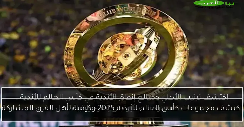 اكتشف مجموعات كأس العالم للأندية 2025 وكيفية تأهل الفرق المشاركة