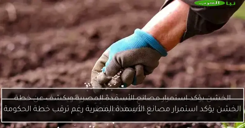 الخشن يؤكد استمرار مصانع الأسمدة المصرية رغم ترقب خطة الحكومة