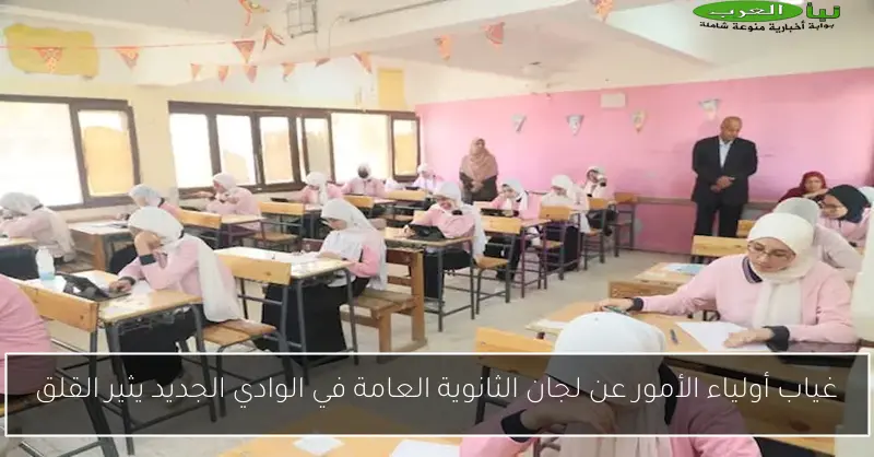 غياب أولياء الأمور عن لجان الثانوية العامة في الوادي الجديد يثير القلق