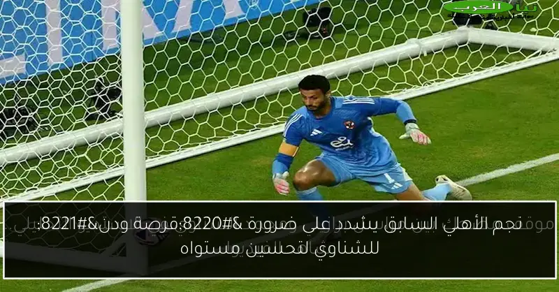 نجم الأهلي السابق يشدد على ضرورة “قرصة ودن” للشناوي لتحسين مستواه
